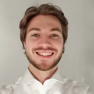 Portrait of François Kinet, Software Engineer at iQrypto